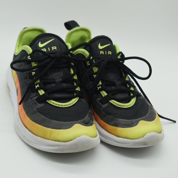 Nike Other - Nike Air Max Axis RF Kid's Athletic Shoes Size 13C AV7592-001 Black Volt Orange